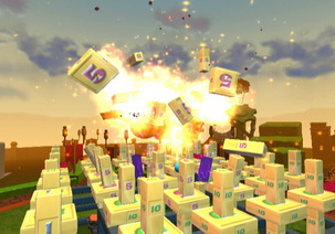 歡樂轟炸 猛擊聚會  Boom Blox Bash Party USA WII(美版)
